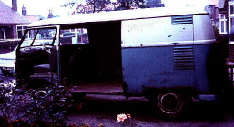 The original van in Mum's Drive