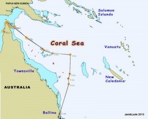coral sea voyage